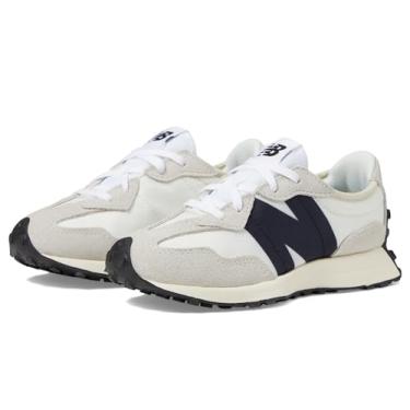 Imagem de New Balance Tênis infantil unissex 327 V1, Bétula prata/preto, 15