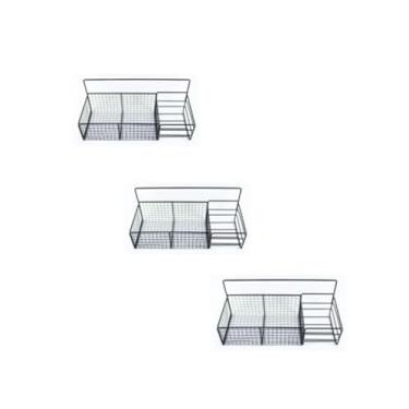 Imagem de Kit Prateleira Banheiro Organizador Multiuso Suporte Papel Higiênico Acessórios Sem Furos(Aleatório,KIT 3)