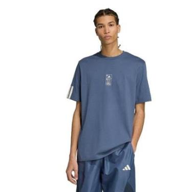 Imagem de Camiseta Adidas Estampada Folgada Stadium Ticket Masculina-Masculino