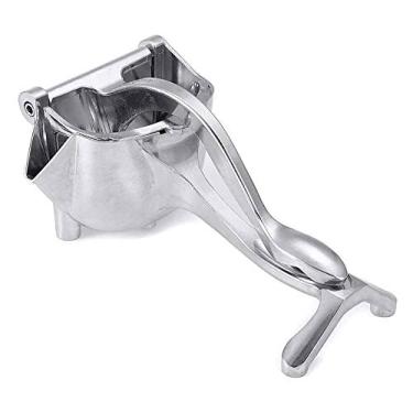 Imagem de Extrator de suco limão manual Prensa citricos alumínio doméstico simples frutas Espremedor laranja