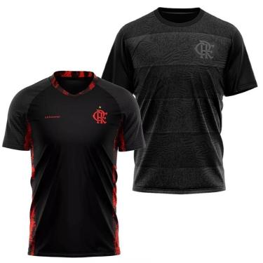 Imagem de Kit Flamengo Oficial Camisa Blood + Camisa Confirm Braziline - Masculino-Masculino