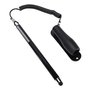 Imagem de Zyyini Caneta Touch Screen, Stylus Capacitiva Com Corpo Em Liga de Zinco e Ponta de Silicone Macia, para Desenhar Notas, Fazer Assinaturas Em Tablets, Smartphones, Laptops (Preta)