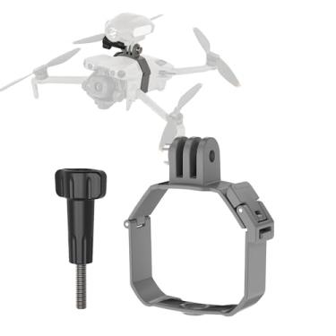 Imagem de CAPART Suporte de expansão superior para DJI Mini 5 Pro, adaptador de montagem de luz estroboscópica compatível com DJI OSMO Nano, Insta360 GO Ultra GO 3 3S ONE X5 X4 X3
