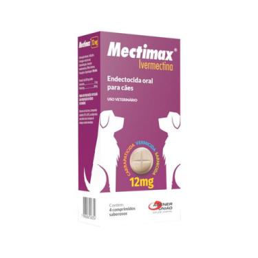 Imagem de Mectimax 12 mg 64 Comprimidos Suporte para caes e gatos - Agener União