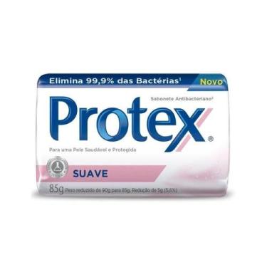 Imagem de Sabonete Protex Suave Antibacteriano 85g Embalagem com 12 Unidades