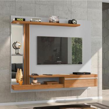 Imagem de Painel Sala Denver para Tv até 55 Polegadas Led Off-white/naturalle - 