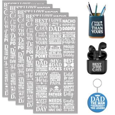 Imagem de Dorsbaby Envoltórios de copos UV DTF para chaveiros, AirPods e capas de telefone para fones de ouvido Bluetooth, 105 peças, minicopos, cadernos