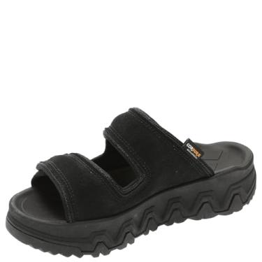 Imagem de UGG Sandália feminina Captrail com tira deslizante, Preto, 39