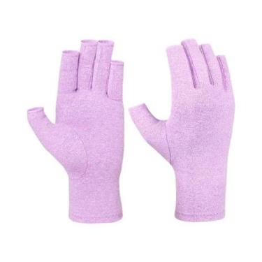 Imagem de Aliviar o desconforto das mãos com 1 par de luvas de compressão sem de