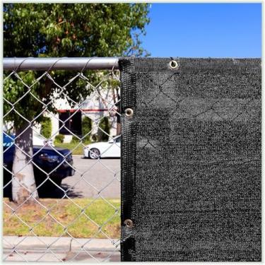 Imagem de ColourTree Guarda-sol para animais de estimação 0 7,5 x 0,8 m com ilhós, lona de malha durável para caixa, pátio, estábulo, galinheiro e tela de privacidade ao ar livre (tamanho personalizado)