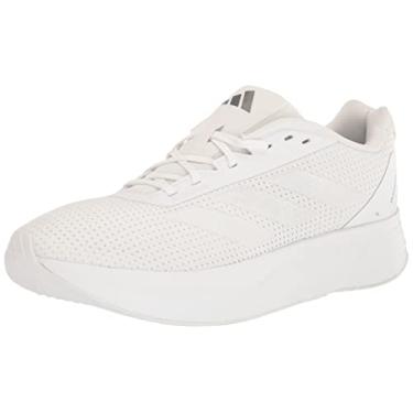 Imagem de adidas Duramo SL Tênis de corrida feminino, Branco/Cinza, 9 Wide
