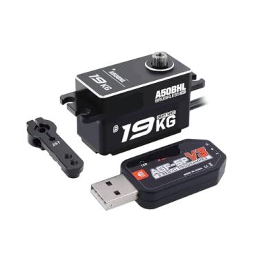 Imagem de A50BHL 19KG Super Torque Super High Speed ​​8.4V Programmable Low Profile Brushless Digital Remote Control Servo(Drift Specific Set3)