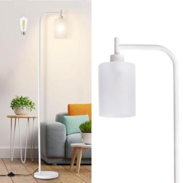 Imagem de Lámpara de Piso Blanca DLLT de DINGLILIGHTING 120V 8W LED