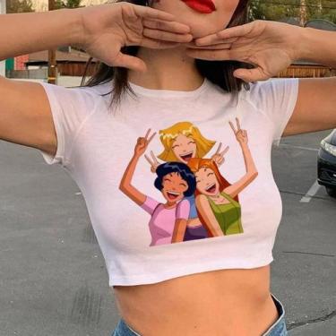 Imagem de Girls Totally Spies Crop Top, Roupas Hippie, Fairycore, Kawaii Cyber, 