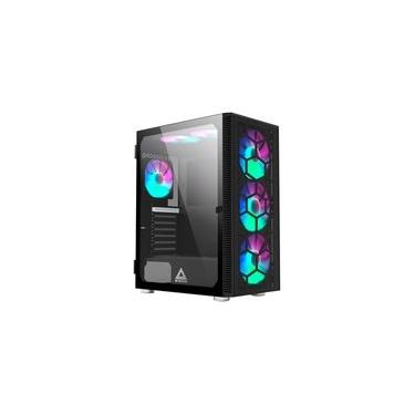 Imagem de Gabinete Gamer Montech X3 Glass, Mid-Tower, Painel Frontal em Vidro, Com 6X Fans, Preto - X3GLASSBK