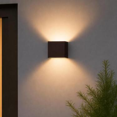 Imagem de Arandela Led Aura 4w 3000k Branco Quente 110v/220v Ip65 a prova d'água