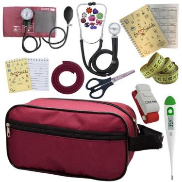 Imagem de Kit Enfermagem Profissional Glicose Estagio Saude Completo - PREMIUM, 