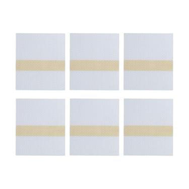 Imagem de Dioche 30 Pçs 2.76x3.15in Remendos de Orelha Silicone Gel Capas de Ouvido Respirável Natação Chuveiro Proteção de Orelha Adesivos para Adultos Crianças