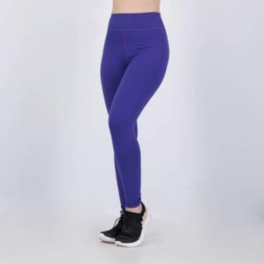 Imagem de Calça Legging Fila Flat Life Logo Feminina Azul-Feminino