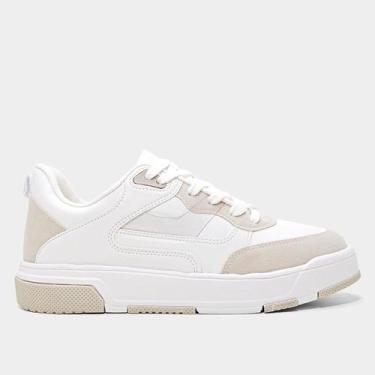 Imagem de Tênis Vizzano Casual Feminino, Off white, 39