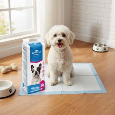 Imagem de Tapete Higiênico Para Pets Confort Pads Extra Grande 90x60 c/ 30 und