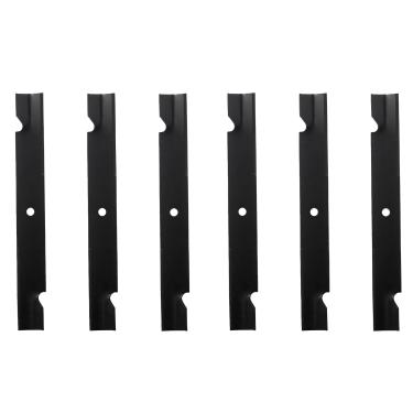 Imagem de BCQNXX 038-6050-00 Conjunto de lâminas de corte de alta elevação para cortador de grama Bad Boy Exmark Gravely Hustler Toro 152.4 cm, substitui 038-2007-00 038-6060-00 038-6002-00, compatível com ZT60