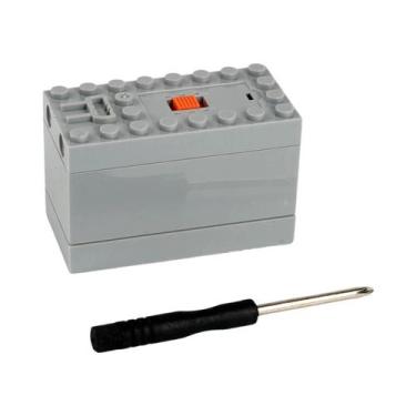 Imagem de Lego MOC Funções De Energia, Trilhos De Trem, Caixa De Bateria, Contro