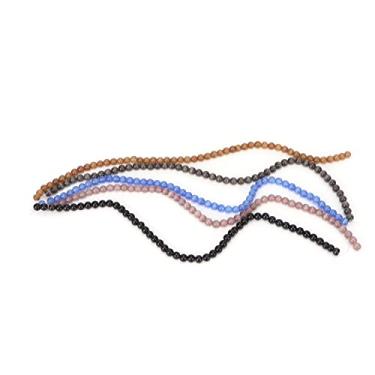 Imagem de CUOFYUNL 5 peças de contas espaçadoras naturais contas de pedra soltas para colar pulseira acessórios de fabricação de joias