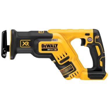 Imagem de Serra Sabre Giratória Compacta até 2.900 SPM de Velocidade, 110v, DEWALT DCS367B, Amarelo