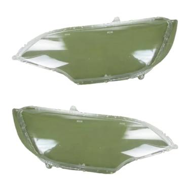 Imagem de Compatível com honda fit gk5 hatchback 2014 2015 2016 2017 2018 farol capa escudo abajur transparente máscara lente(2PCS left and right)
