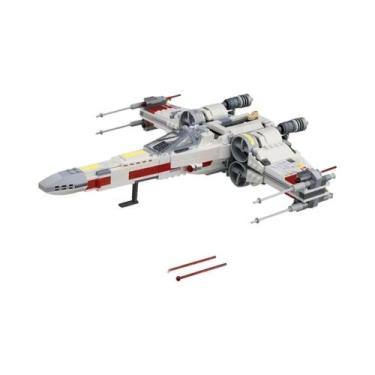 Imagem de Conjunto De Blocos De Montar X-Wing Battle Plane 490PCS Space Wars MOC