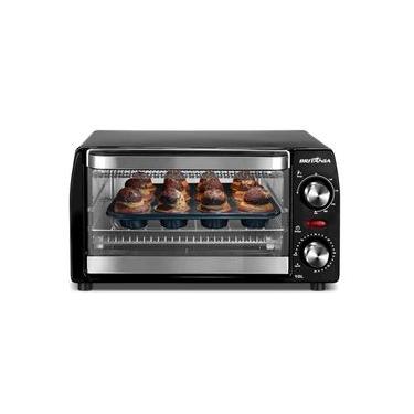 Imagem de Forno Elétrico Britânia 10L Preto 2 Resistências 1050W BFE11