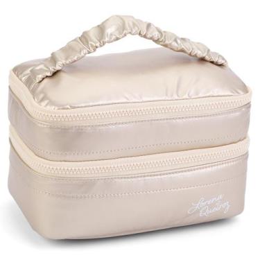 Imagem de Necessaire Feminina Juvenil Lorena - Seanite, Dourado