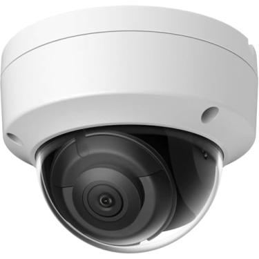 Imagem de Câmera DS-2CD2143G2-I 4MP AcuSense POE IP Dome externa, ângulo amplo de 2,8 mm, 3 eixos, WDR, IP67, IK10, H.265+ com detecção humana e veicular