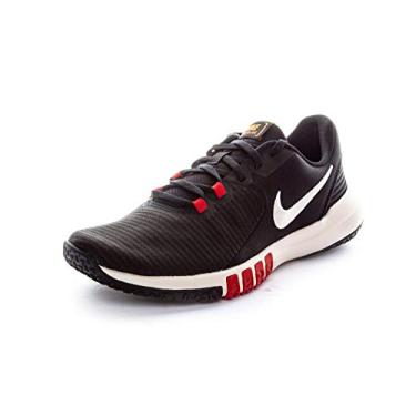 Imagem de Nike Tênis masculino Flex Control TR4 Cross Trainer, Preto/Solar-University RED-Total Laranja-Pálido Marfim, 42 Regular EUA, Preto/Branco-Escuro Cinza Fumê Cinza Fumê, 41