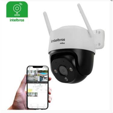 Imagem de Camera de Seguranca ip Intelbras Im7 wifi sem fio gira 360 Inteligente