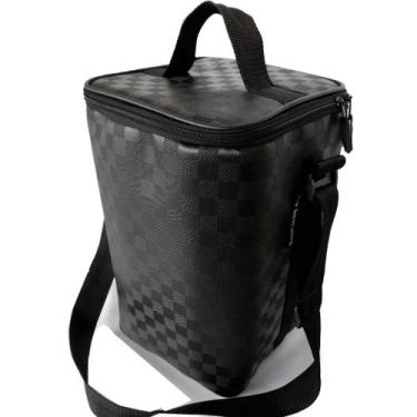 Imagem de Bolsa Térmica Bebidas Suporta Wine Bag Com Alça De Ombro Porta Vinho 4