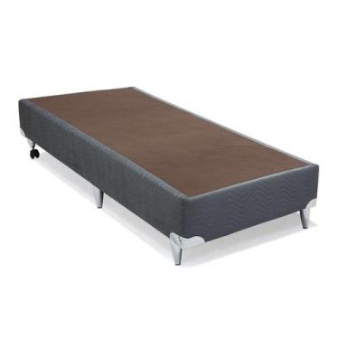 Imagem de Base para Cama Box Solteiro Camurça IICinza - Ortobom
