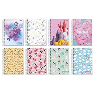 Imagem de Caderno Espiral Universitário Capa Dura 1X1 80Fls 04/Pt Stella Fsc