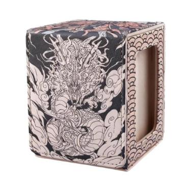 Imagem de Caixa De Cartas Rayquaza Em Couro PU Com Fecho Magnético E Janela De E