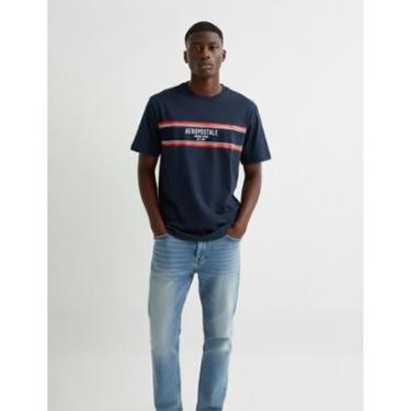 Imagem de Camiseta Manga Curta Masculina Silkada Aéropostale-Masculino