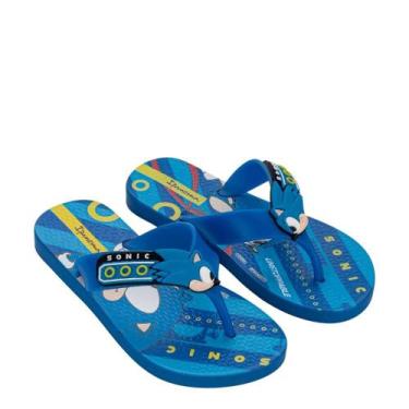 Imagem de Chinelo Infantil Ipanema Sonic Fast REF: 27463, Azul, 29