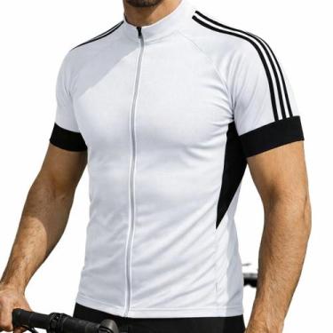 Imagem de Camisa Ciclismo Masculina MTB Speed Dry Fit UV Proteção Solar Bike Cor