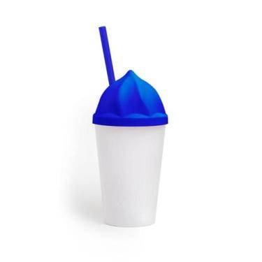 Imagem de Kit 30 Copo Sorvete Leitoso 550 ML - Biel Copos, Azul Royal
