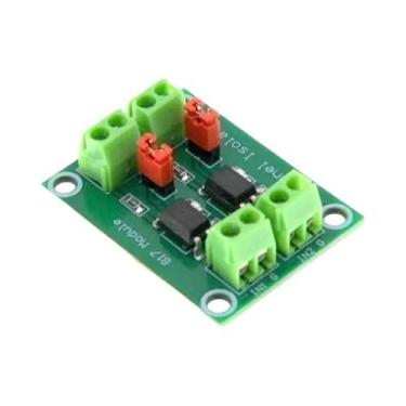 Imagem de Placa De Isolamento Por Optoacoplador De 8 Canais, Módulo Adaptador Co
