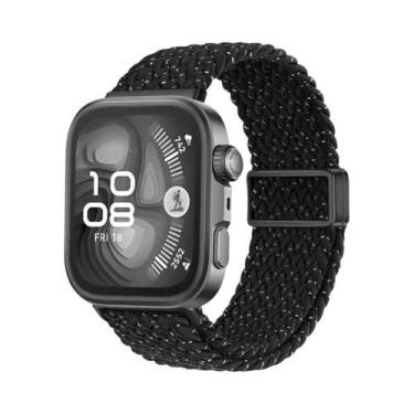Imagem de Pulseira De Nylon Trançada Ajustável Para Huawei Watch Fit 3/4/4 Pro, 