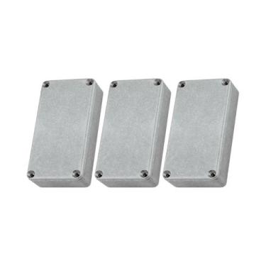 Imagem de Conjunto De 3 Peças De Caixa De Pedal De Guitarra Profissional Em Alum