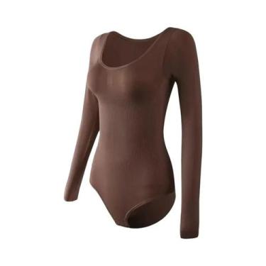 Imagem de Body Modelador Feminino Com Ganchos Para Controle Abdominal E Modelage