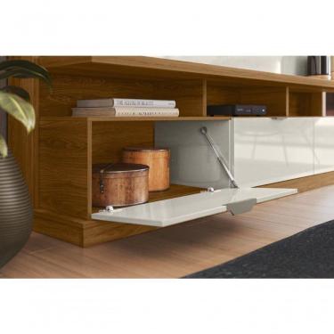 Imagem de Home Bilbao 2024 Painel Para Tvs Até 70" 3 Portas Jequitiba-off White Perolizado Lukaliam