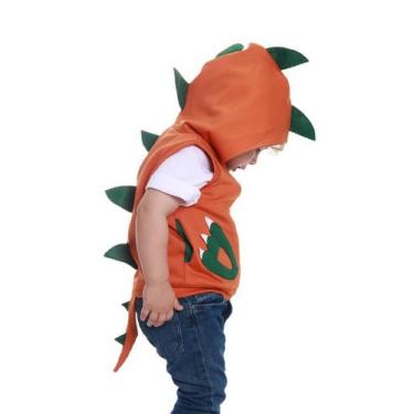 Imagem de Colete Dinossauro Fofinho Laranja - QUIMERA KIDS, 10